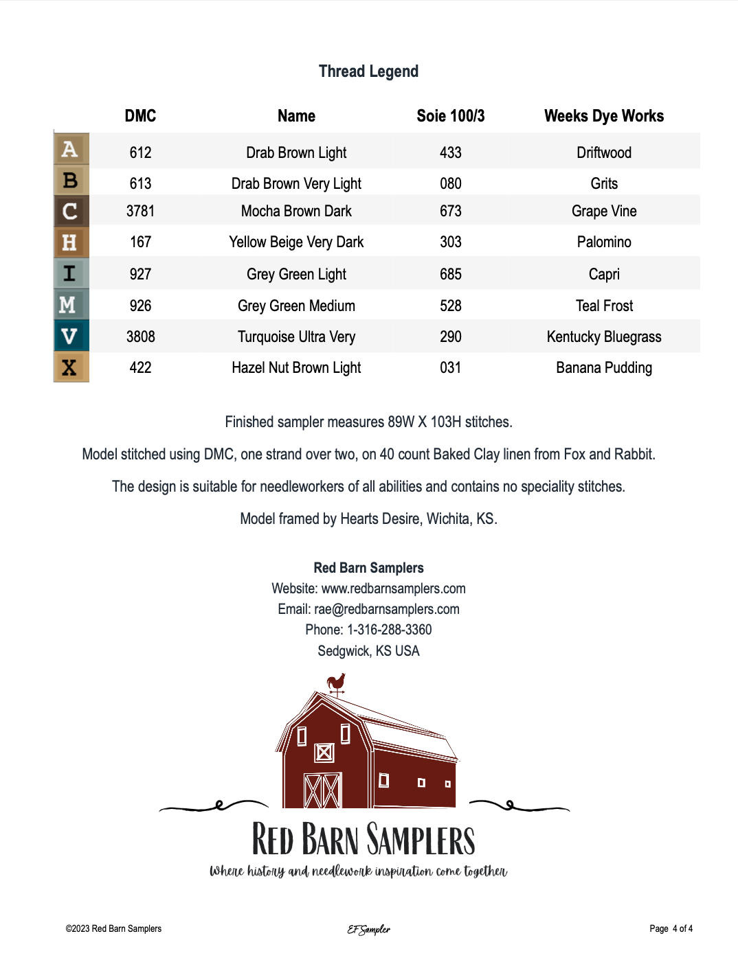 EF Sampler - PDF DOWNLOAD