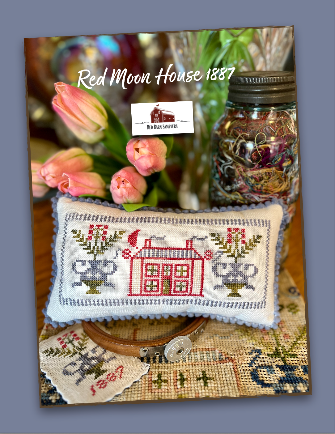 Red Moon House 1887 Sampler