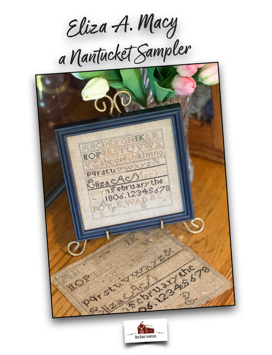 Eliza A. Macy, a Nantucket Sampler - PDF DOWNLOAD